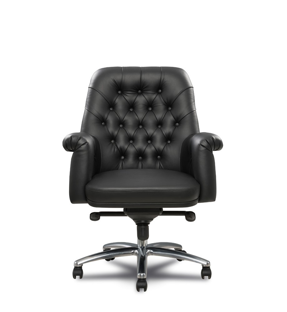 Dacota Medium Back Leather Office Chair