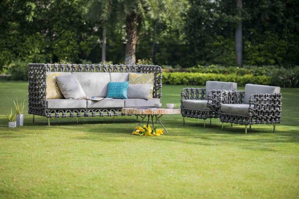 Premium Designer Cabaret 3 Seater Outdoor Sofa at IDUS Furniture Store