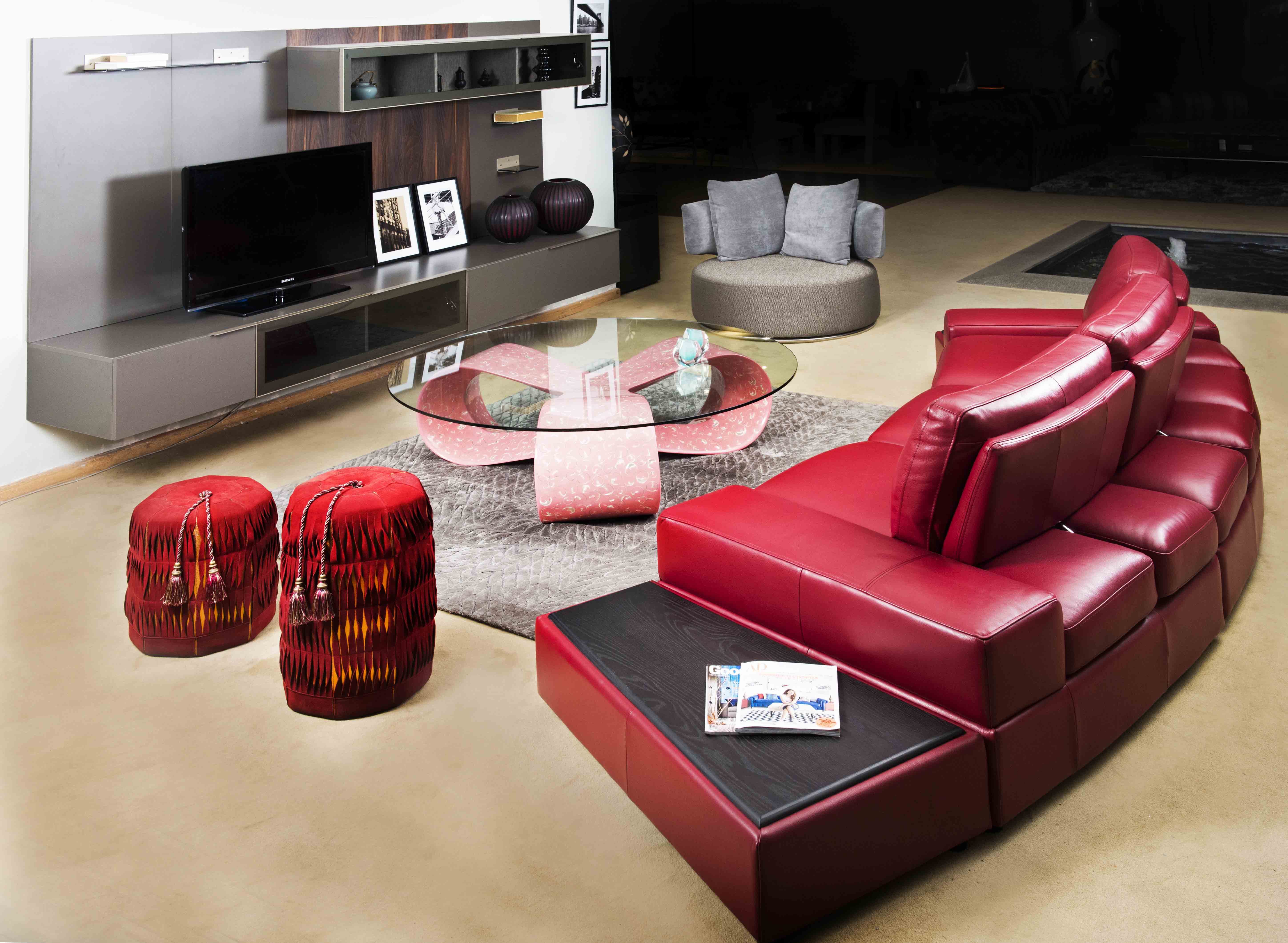 Luxury Living Room Set Up By IDUS Furniture 